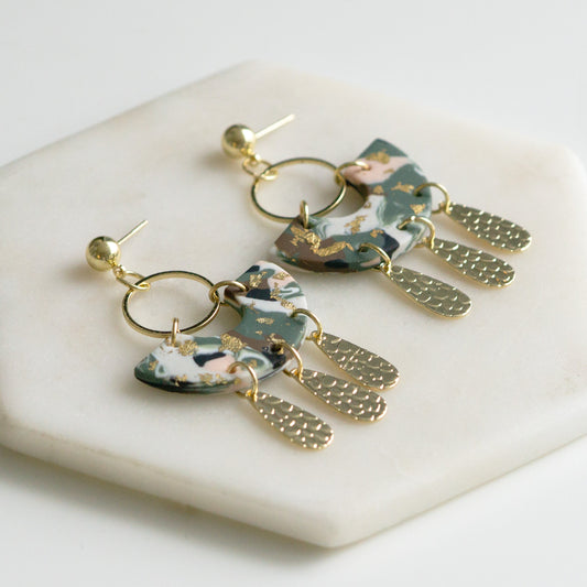 Acadia Collection - Evergreen Earrings