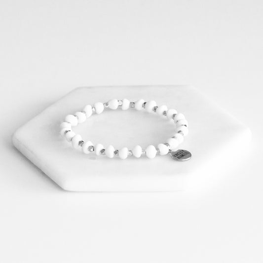 Adeline Collection - Silver Ashen Bracelet