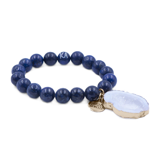 Agate Collection - Indigo Bracelet 10mm