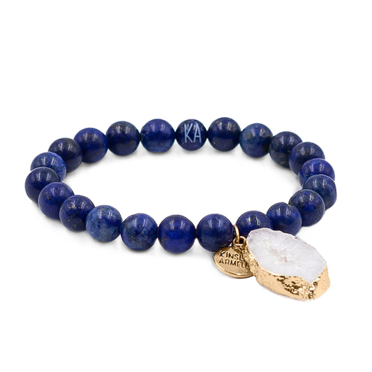 Agate Collection - Indigo Bracelet 8mm